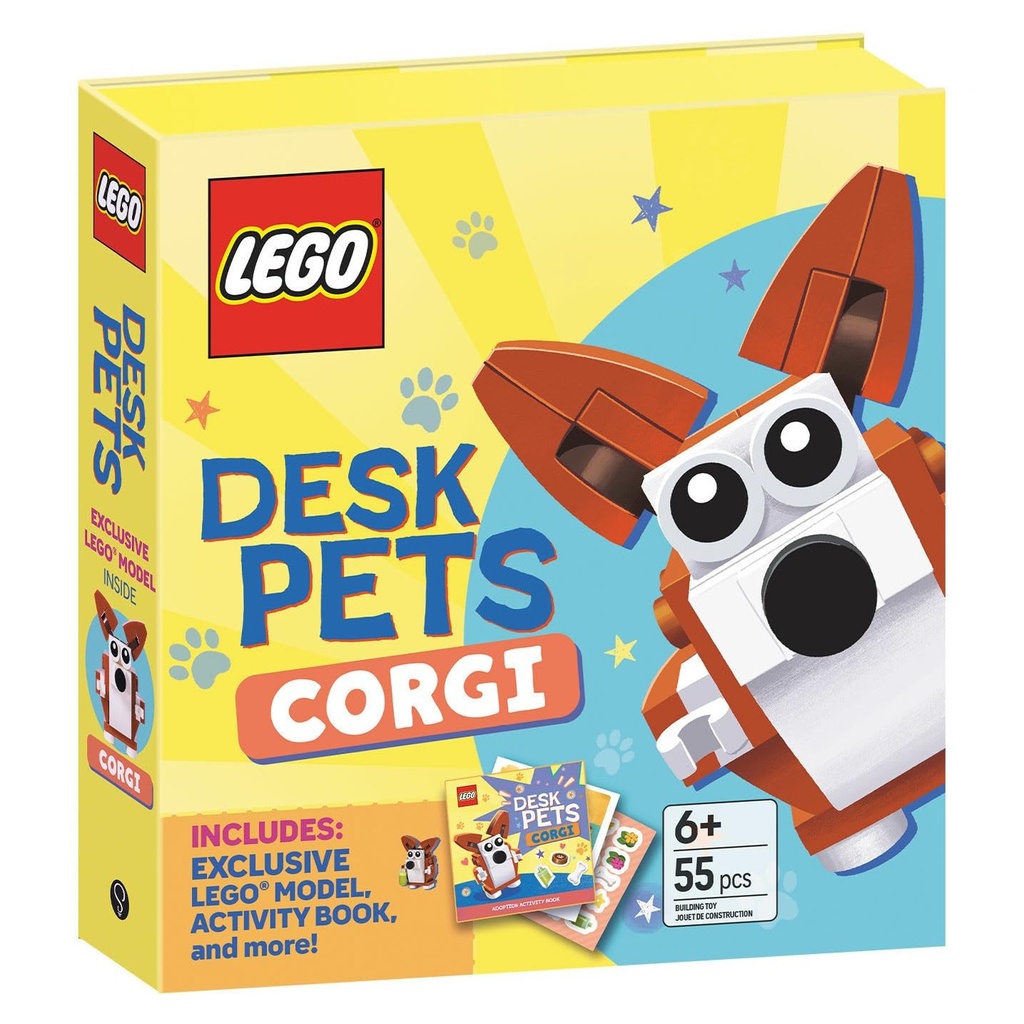 LEGO® Books. Desk Pets: Corgi