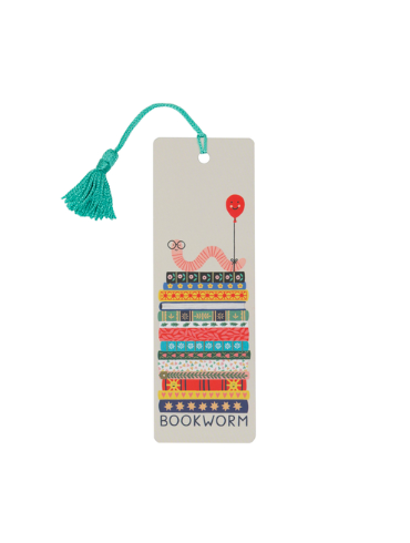 [0593896076] Bookworm Bookmark
