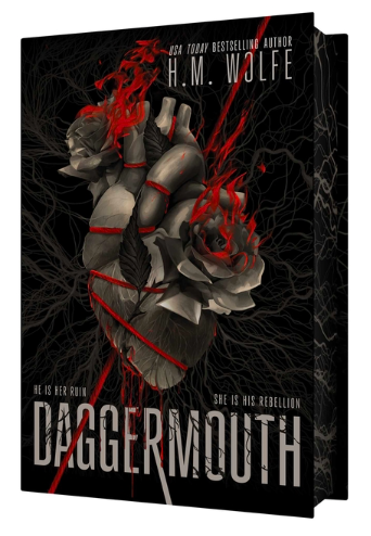 [9798347122363] Daggermouth: A Dark Dystopian Romance by H. M. Wolfe (Ships July 28th, 2026) (PRE-ORDER)