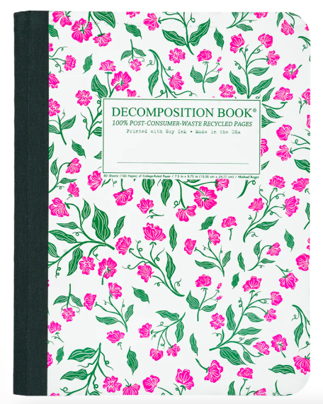 [41348] Decomposition Book | Sweet Peas | Lined Pages