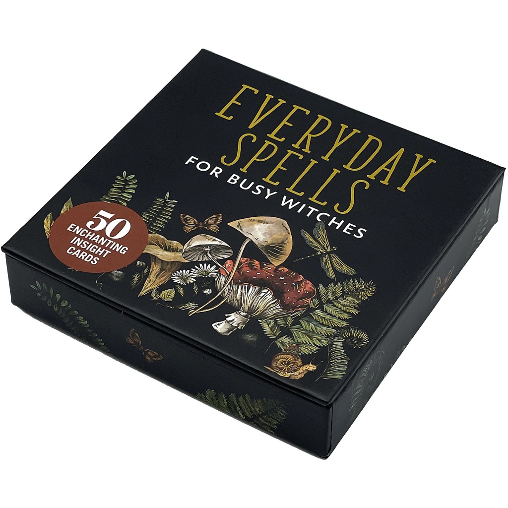 [1441337059] Everyday Spells for Busy Witches Insight Cards by Sarah Carter