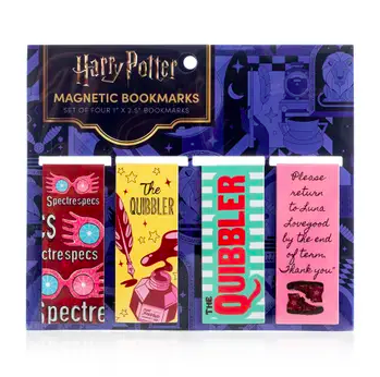 [CJ2215] Harry Potter The Quibbler Magnetic Bookmarks (4-Pack)