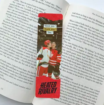 [LTS-BK-FUN-HEAT] Heated Rivalry Hockey Bookmark