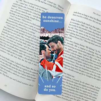 Heated Rivalry Scott and Kip Bookmark