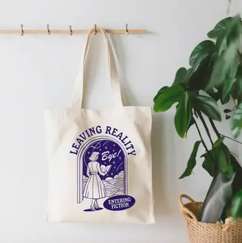 [ESLRSCTB] Leaving Reality Small Canvas Tote Bag