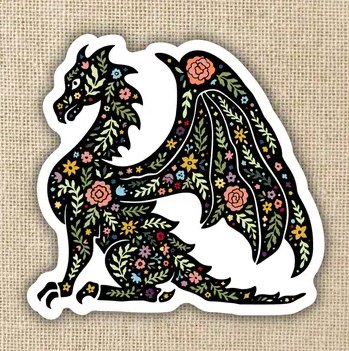 Magic Boho Dragon Sticker