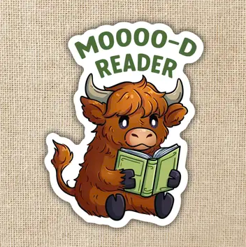 [BOOK-0133] Mooo-d Reader Sticker