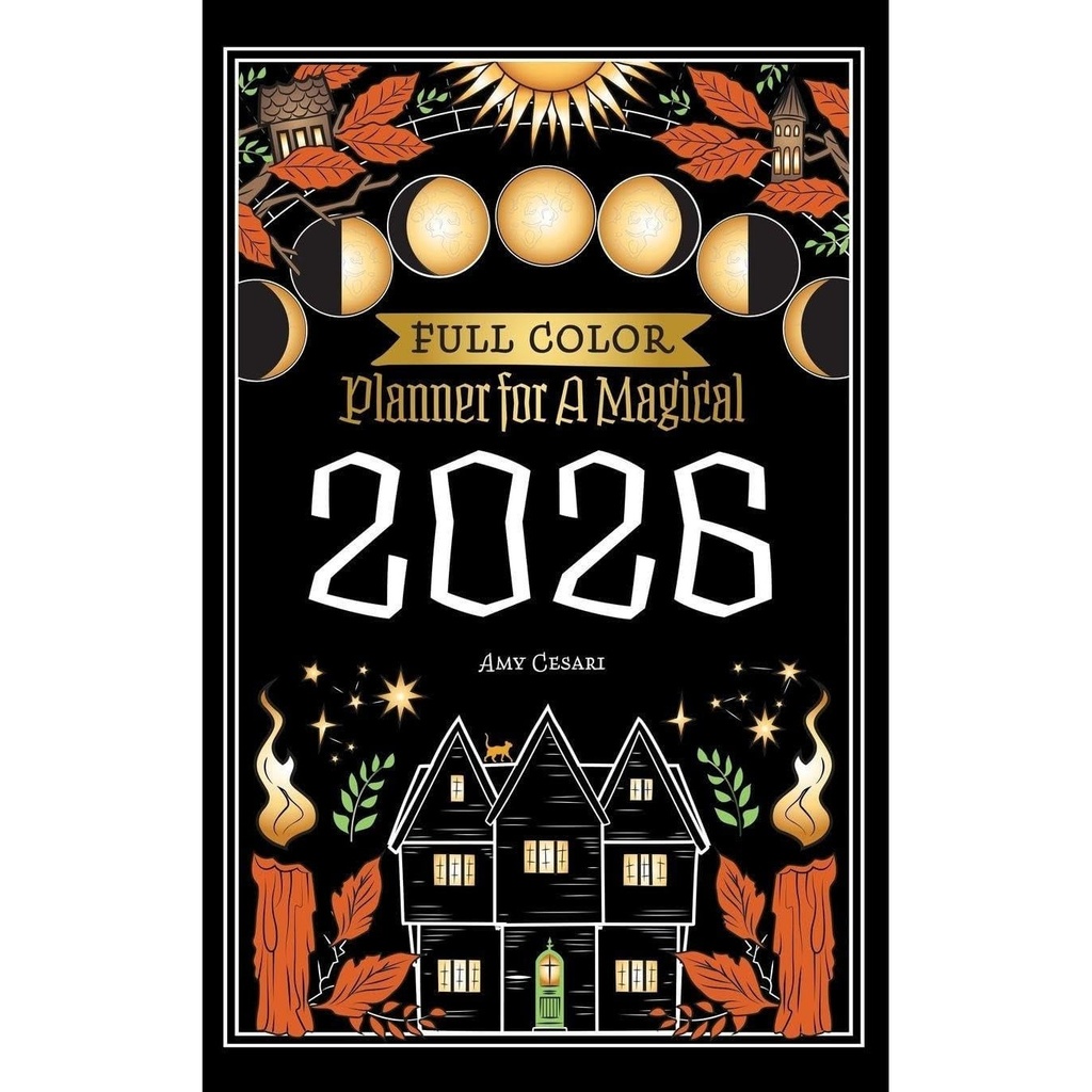 [9781953660725] Planner for a Magical 2026: Full Color by Amy Cesari