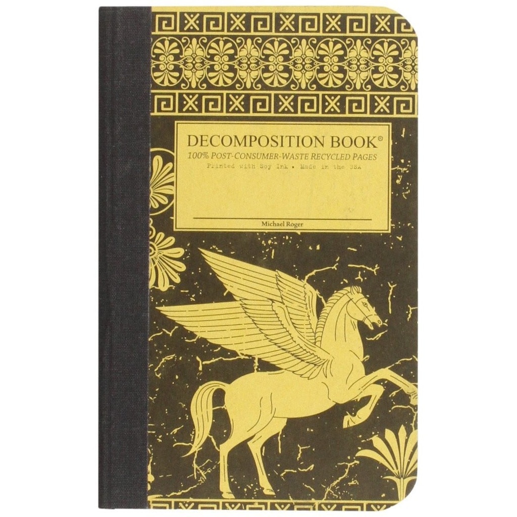 [30648] POCKET 4x6 Decomposition Book | Pegasus | Lined Pages