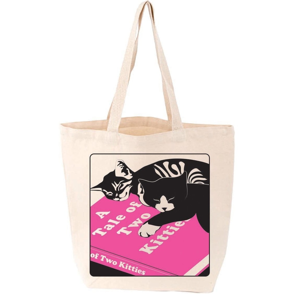 [1423646959] Tale of Two Kitties Cat Tote